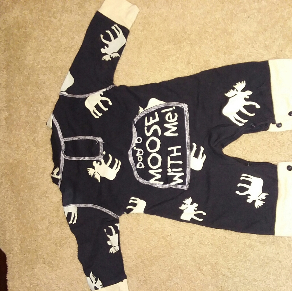 Infant Don't Moose with Me Boutique Outfit
